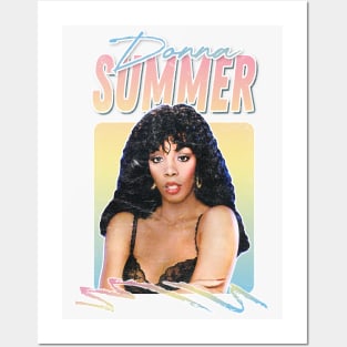 Donna Summer / Vintage Style Fan Art Design Posters and Art